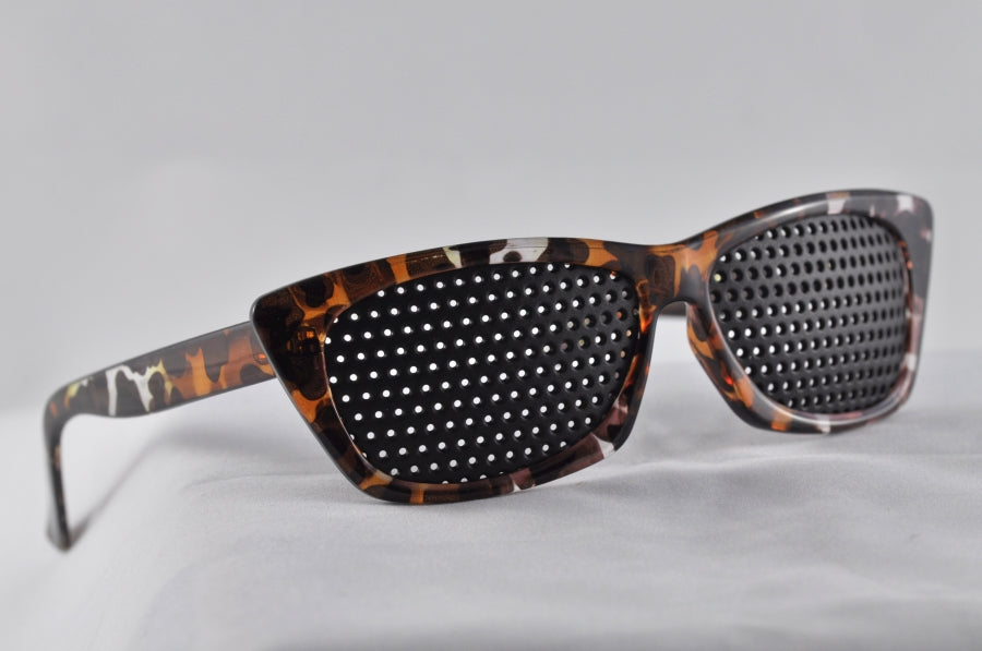 Gafas Estenopeicas Marrones